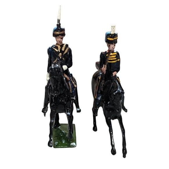 Britain miniatures Britain's soldiers in orig box 3rd Hussars Kings own no. 13 - Picture 9 of 11